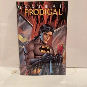 AC/DC Batman Prodigal Comic Cover - Black and Red